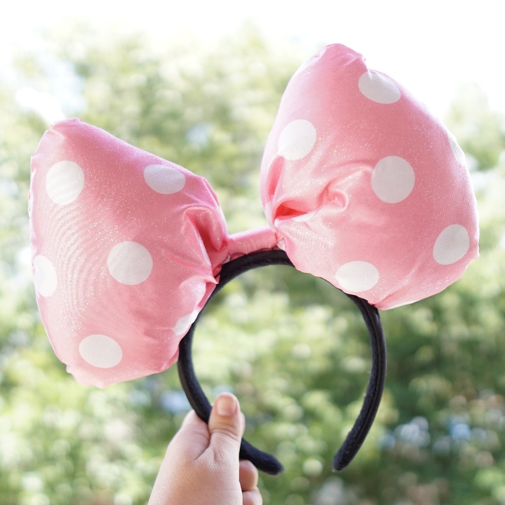 Oversized Pink Bow Ears - Discontinued!
